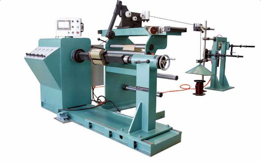 Automatic copper wire coil winding machine for transformer E
